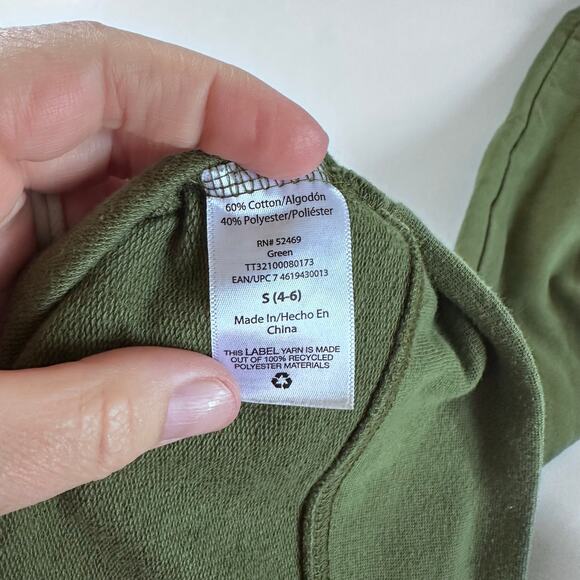 Time And Tru Women's Ruffle Sweatshirt - Picture 8 of 8